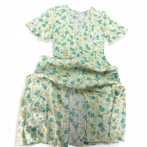 Billabong Floral Sundress, Large - Picture 1 of 7